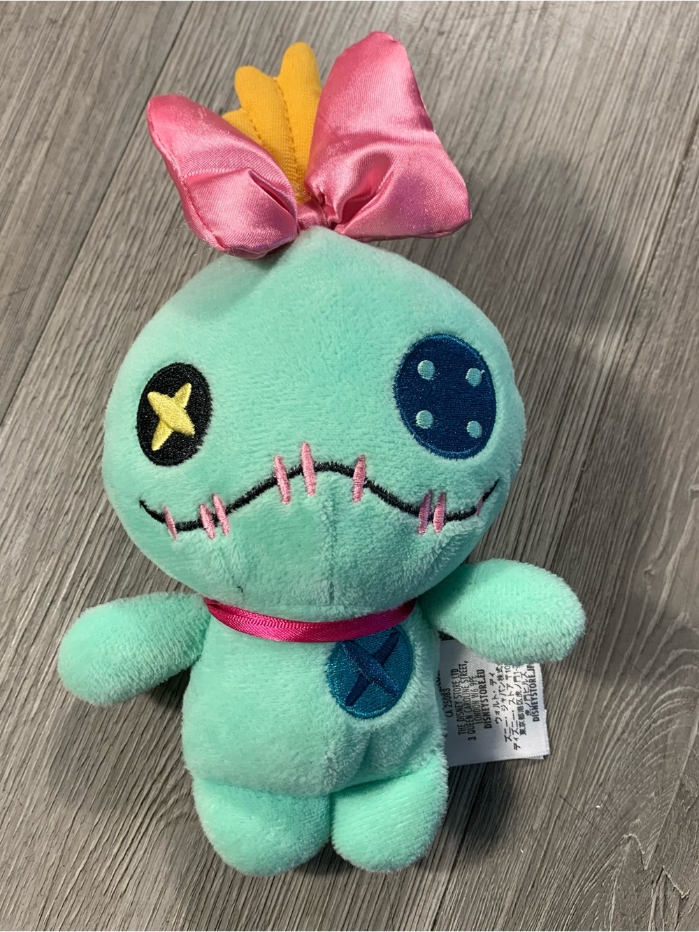 The Disney Store Animators Collection Mini Bean Bag Plush LILO & Stitch SCRUMP